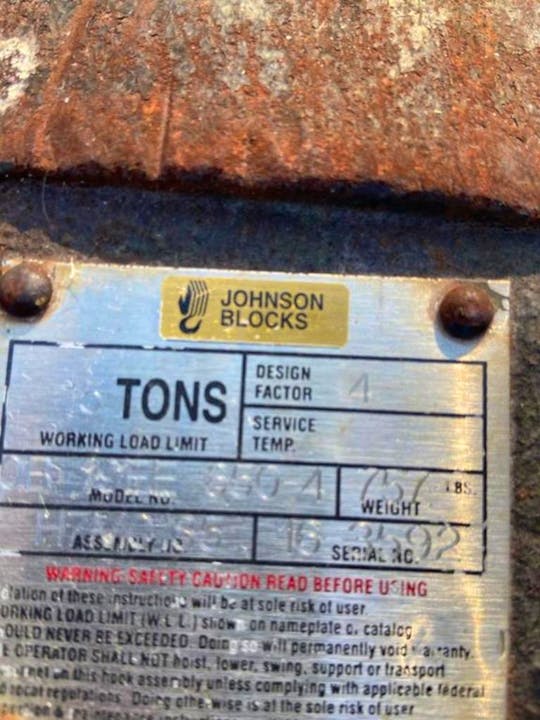 LINK-BELT 10 TON BALL