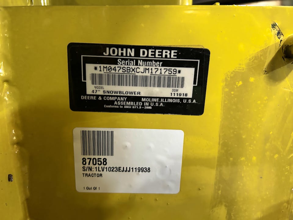 John Deere 47SB