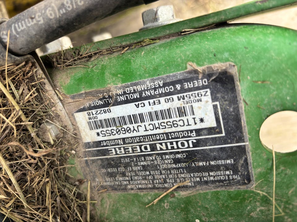 John Deere Z955M EFI