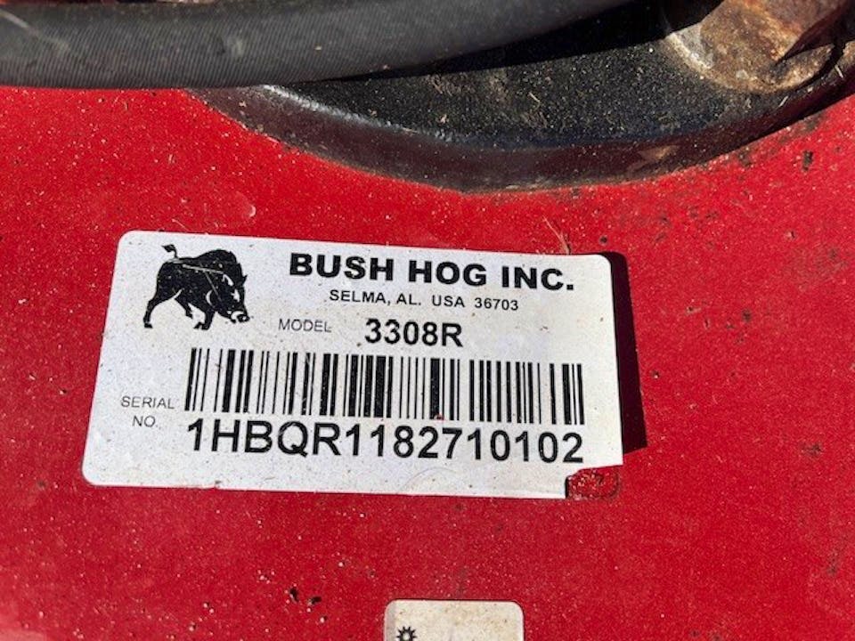 Bush Hog 3308R