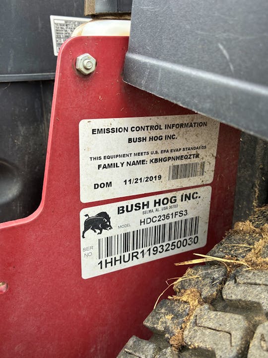Bush Hog HDE2361