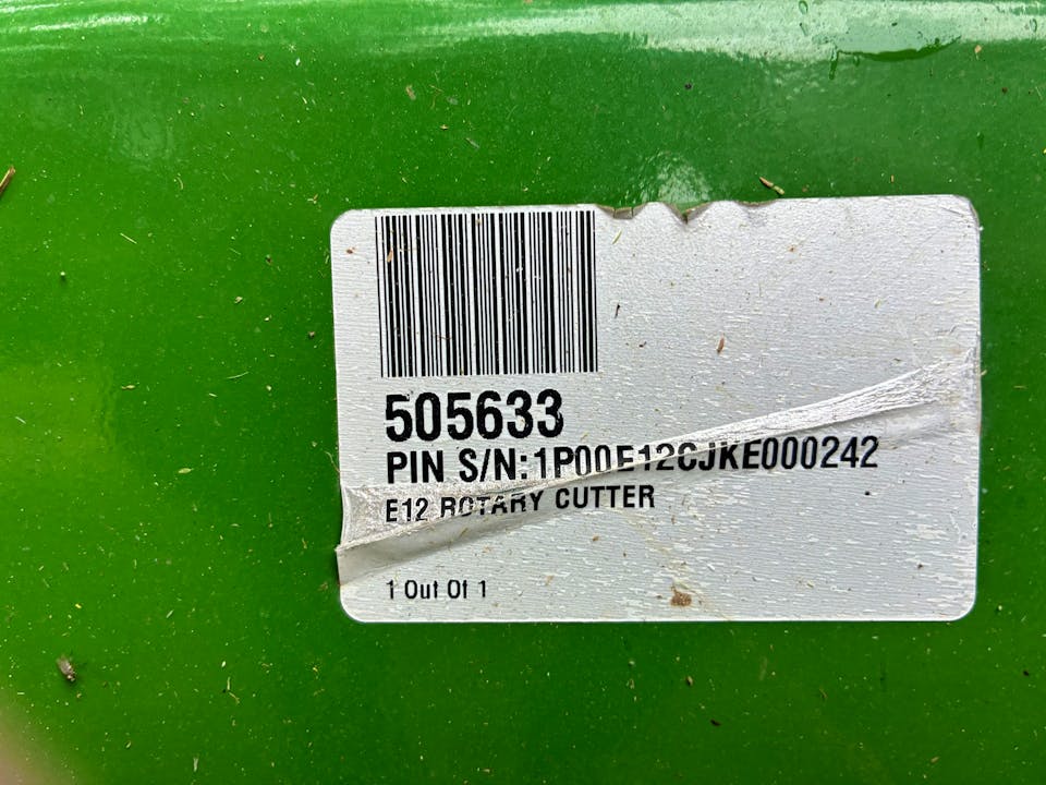 John Deere E12