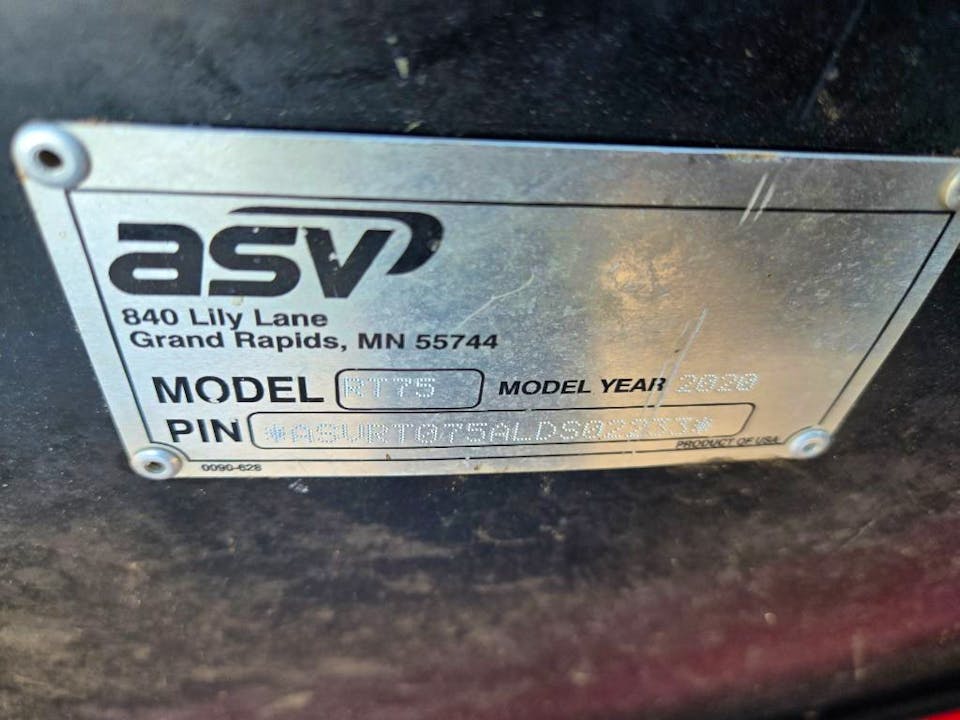 ASV RT75