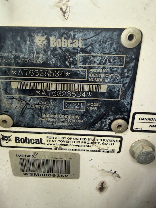 Bobcat T770