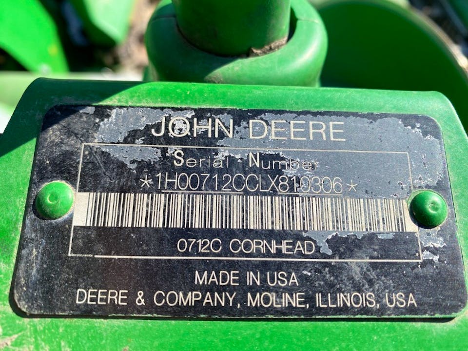 John Deere 712C