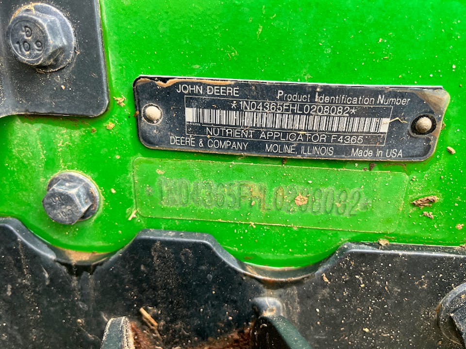 John Deere F4365