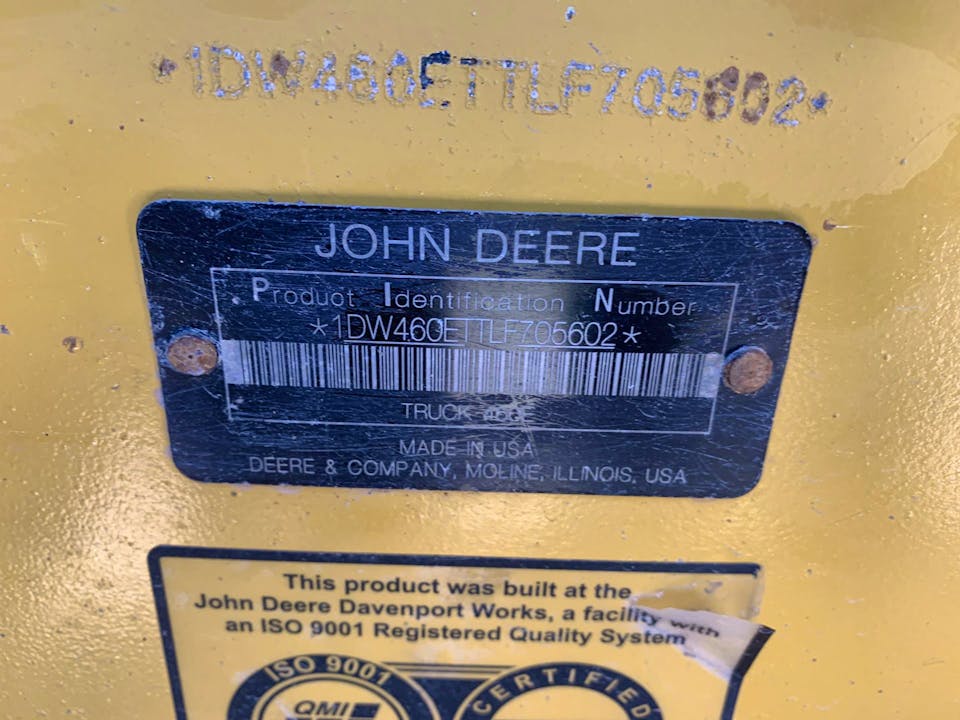 John Deere 460E
