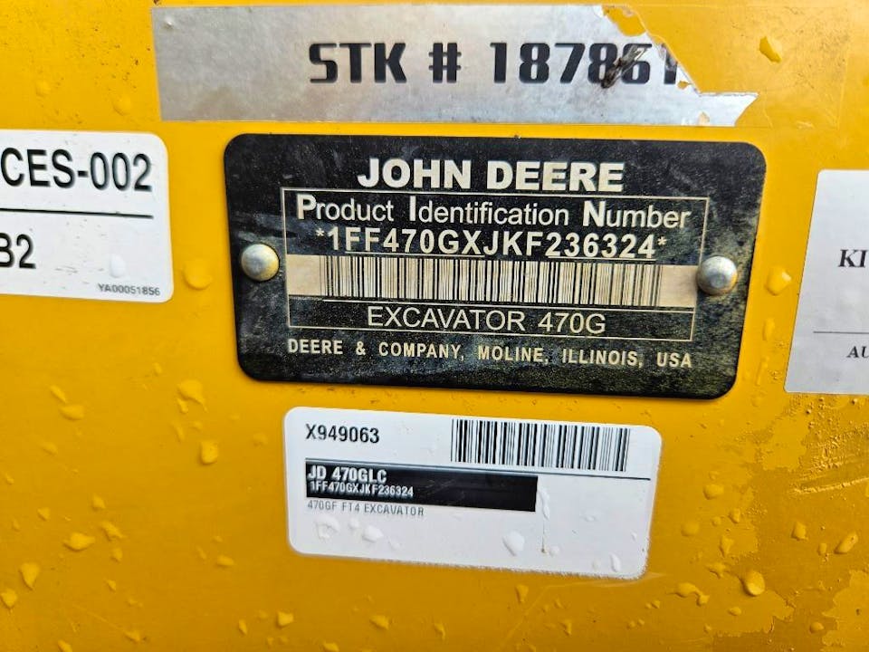 John Deere 470GLC