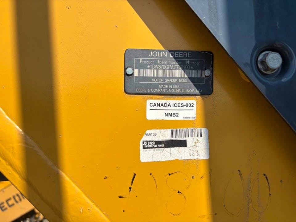 John Deere 872G