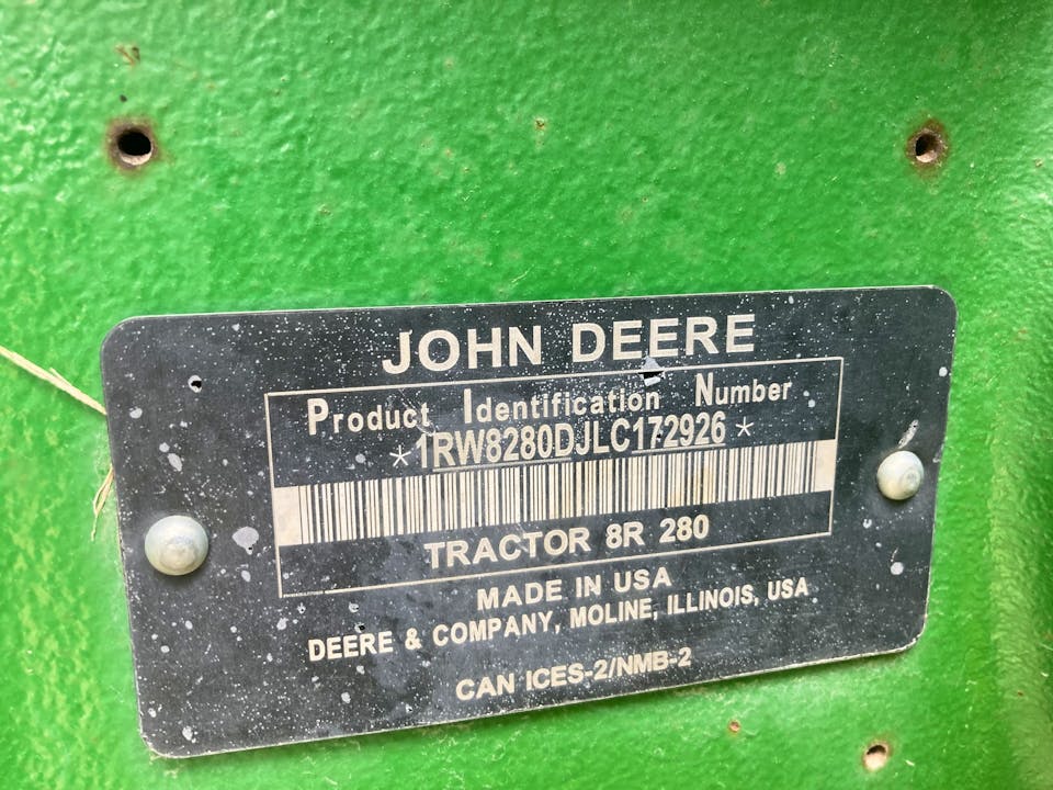 John Deere 8R 280