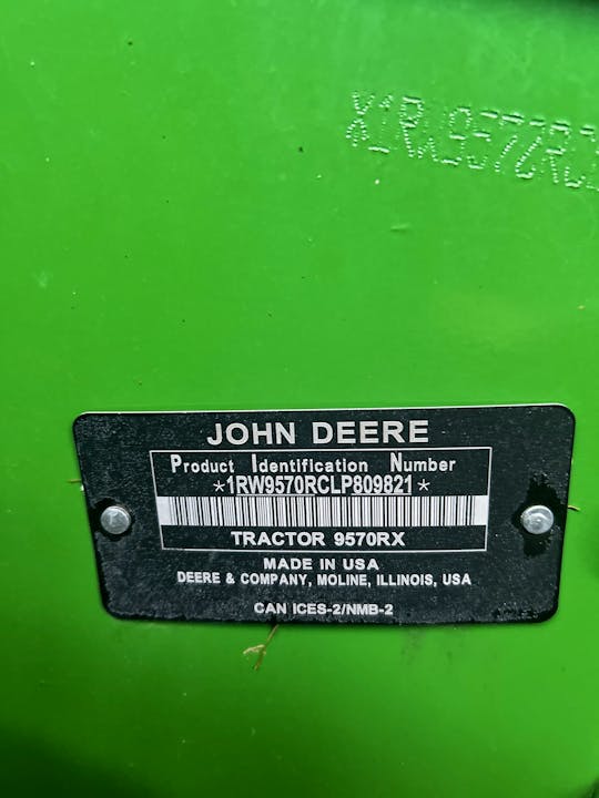 John Deere 9570RX