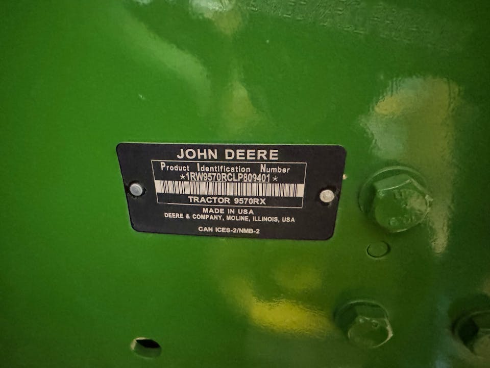 John Deere 9570RX