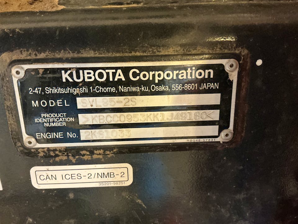 Kubota SVL95-2S