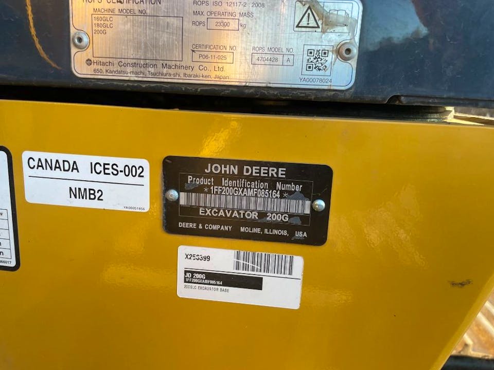 John Deere 200G