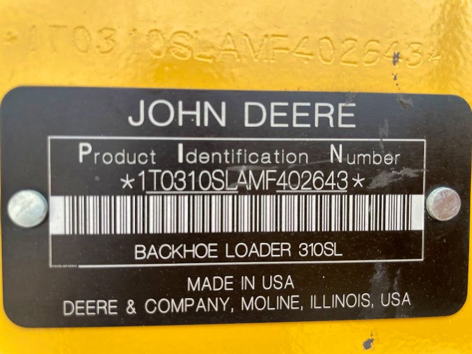 John Deere 310SL
