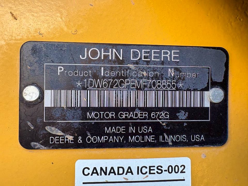 John Deere 672G
