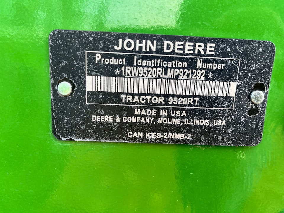 John Deere 9520RT