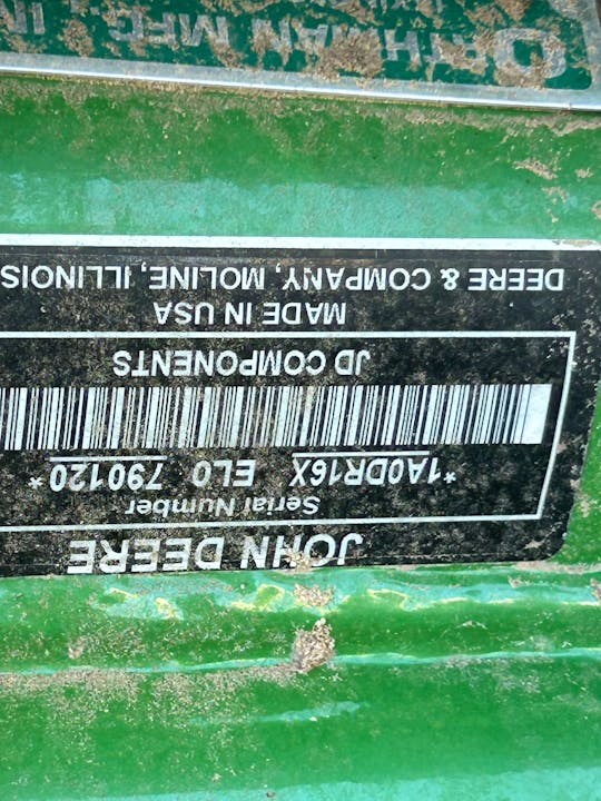 John Deere DR16X