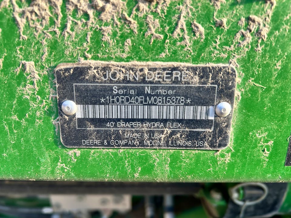 John Deere RD40F