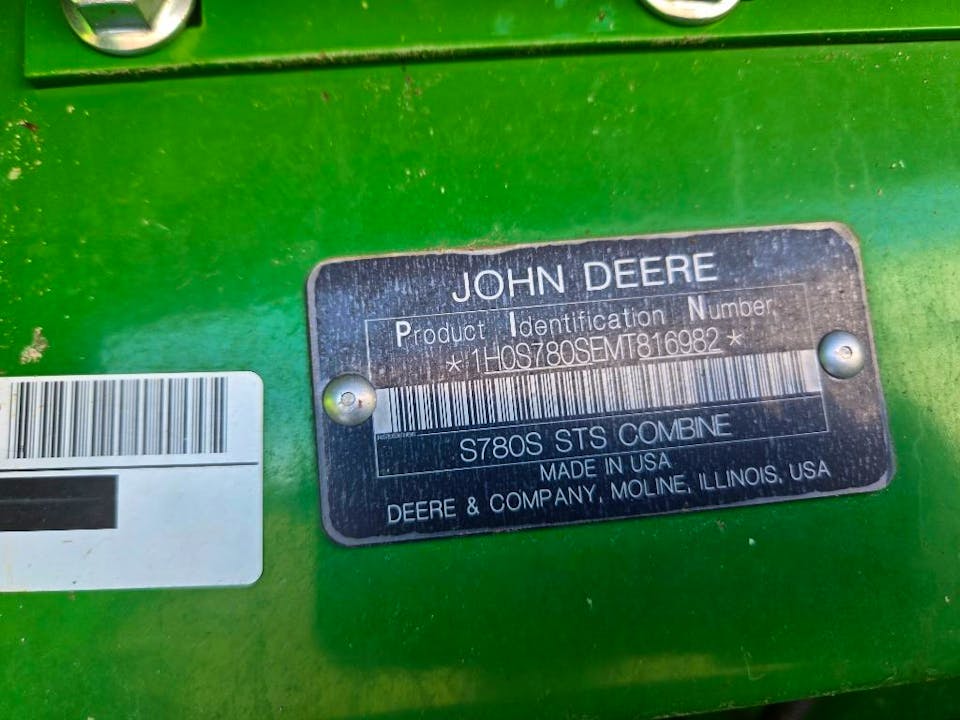 John Deere S780