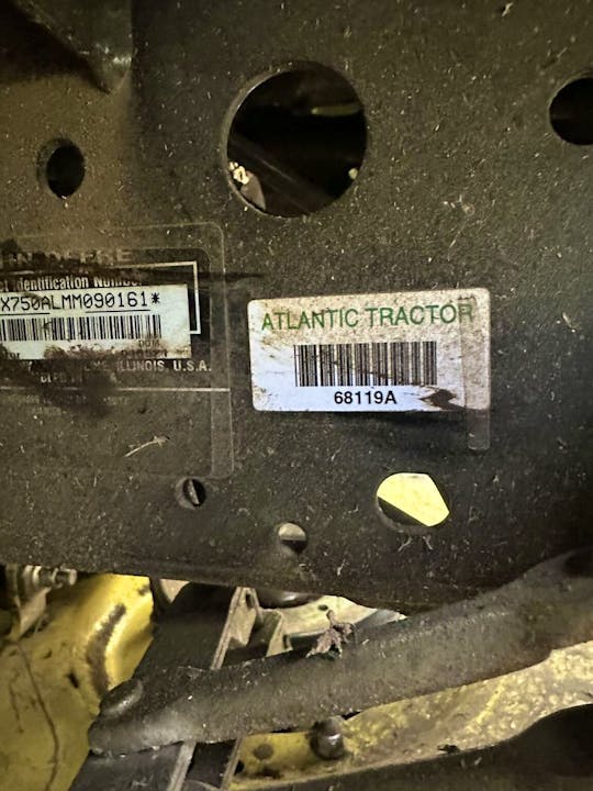 John Deere X750 60