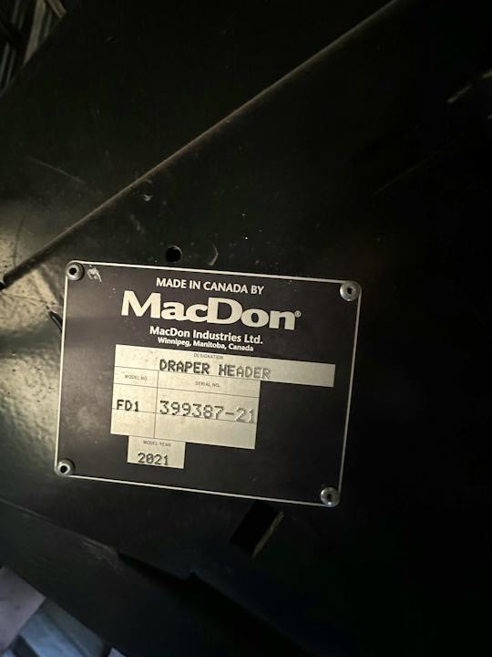 MacDon FD130