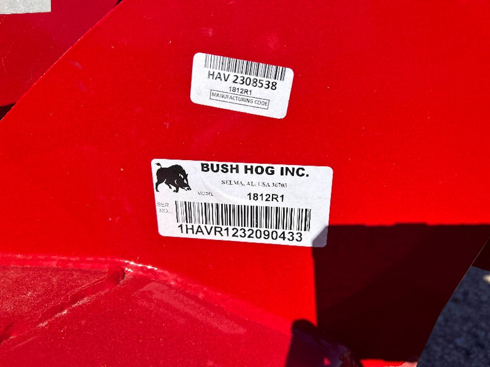 BUSH HOG 1812