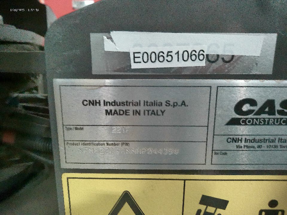 Case 221F HS HIGH SPEED COMPACT