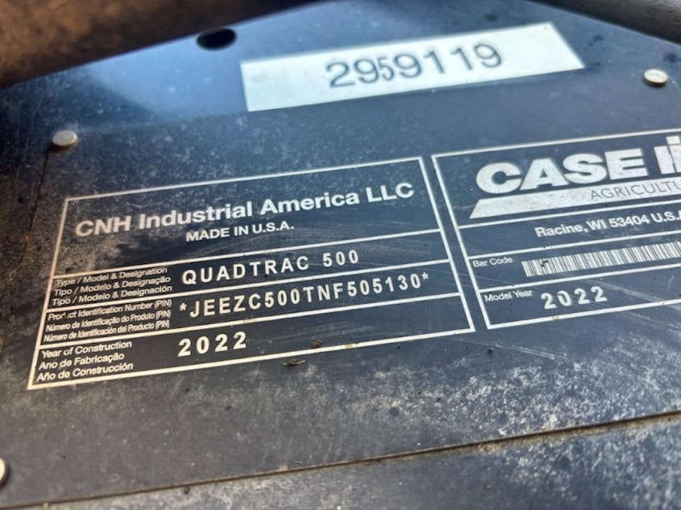 CASE IH 500 QUAD