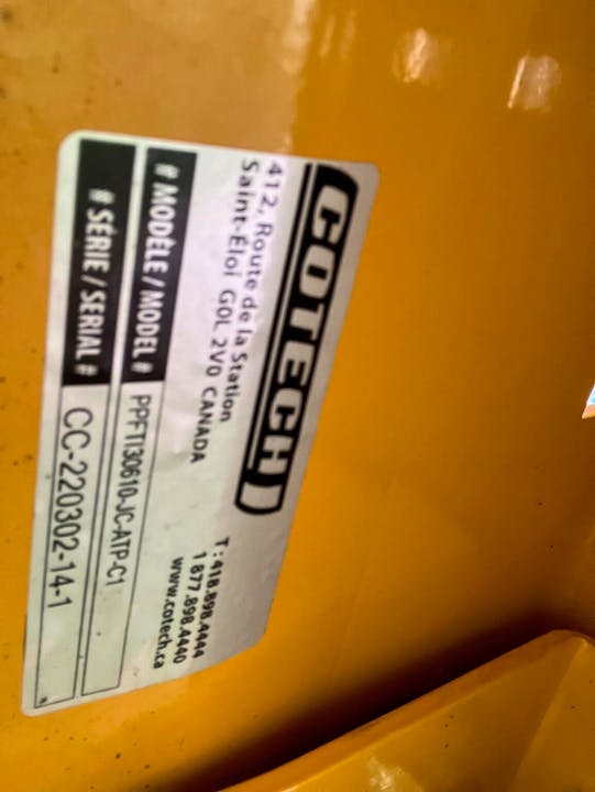 COTECH 3 PT Pull Plow 3R/4R
