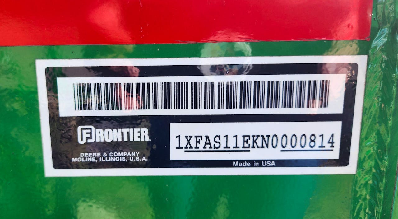 Frontier AS11E-8 Snow Pusher