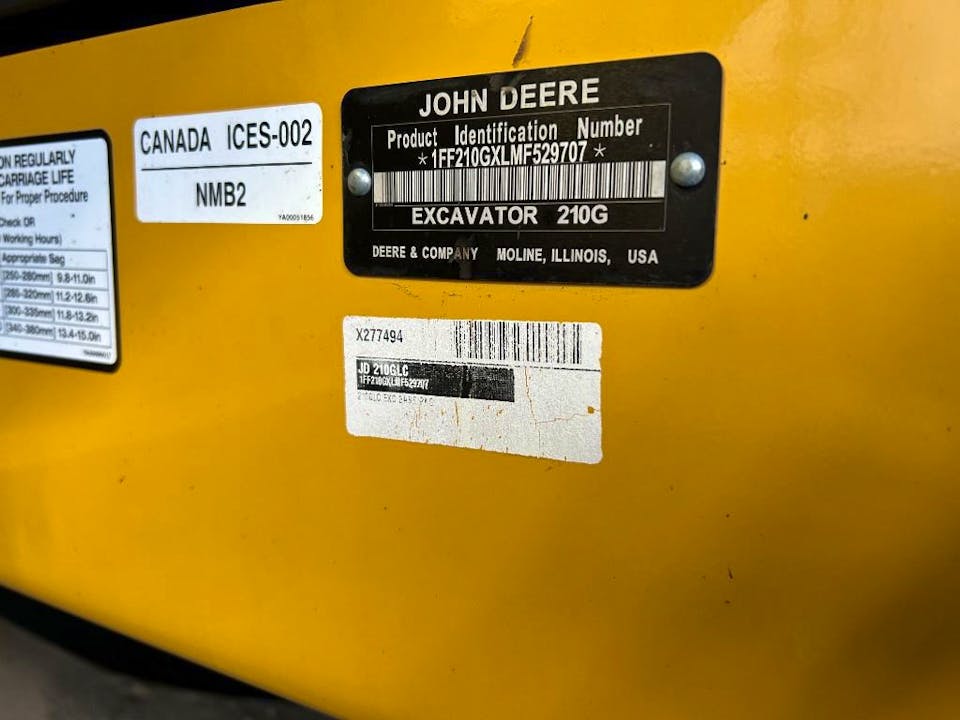 John Deere 210GLC