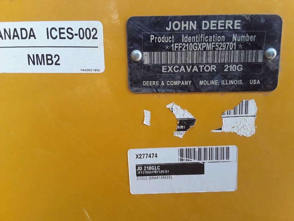 John Deere 210GLC