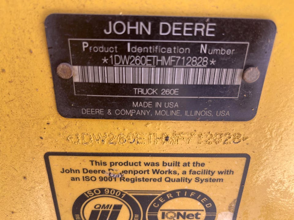 John Deere 260EWW