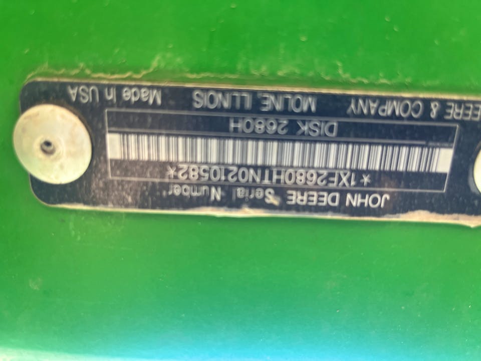 John Deere 2680H