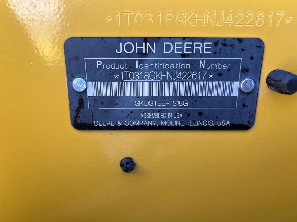 John Deere 318G