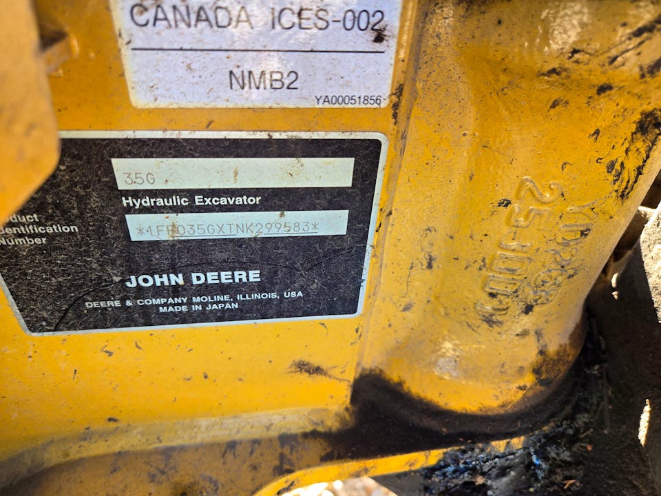 John Deere 35G