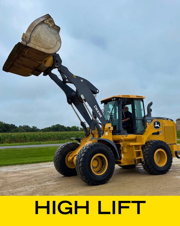 John Deere 624 P LOADER