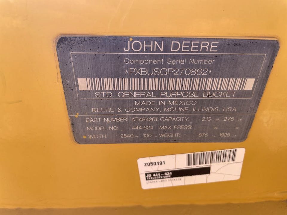 John Deere 624K2.75C