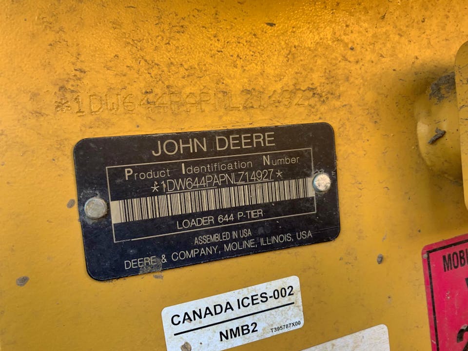 John Deere 644 P