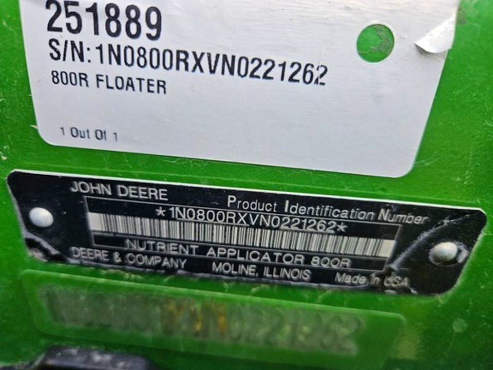 John Deere 800R