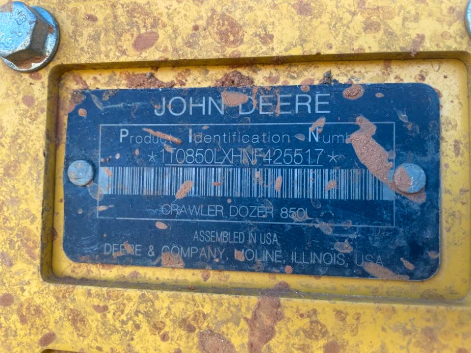 John Deere 850L