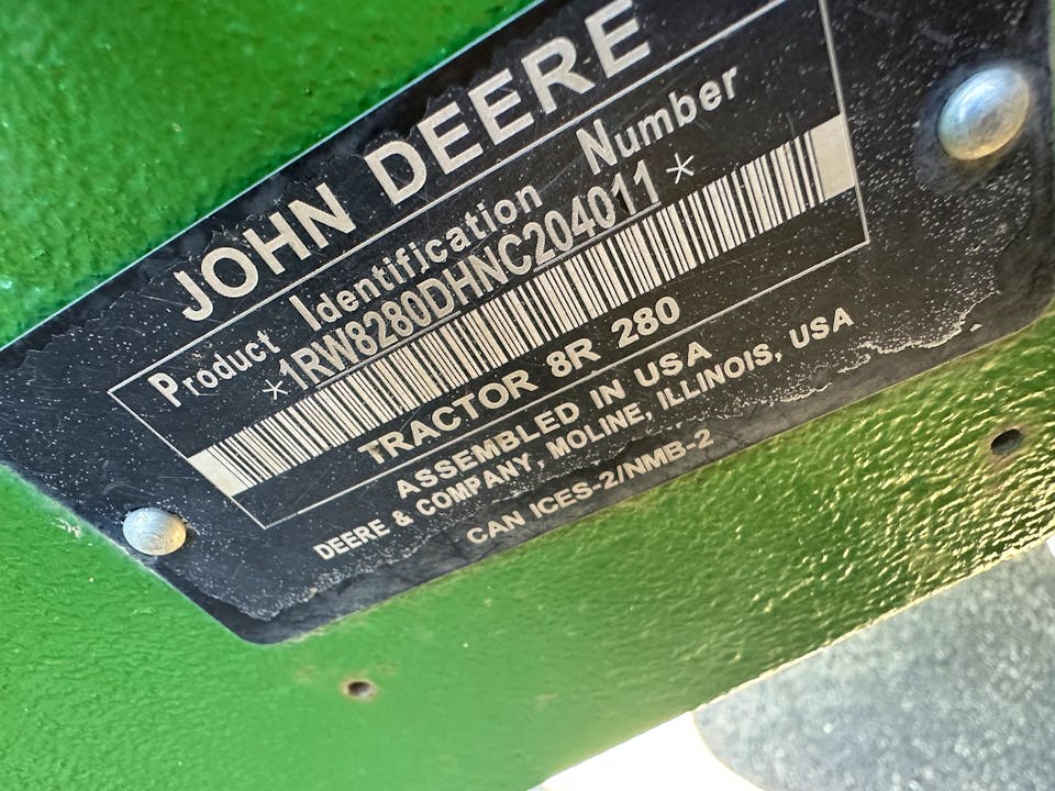 John Deere 8R 280