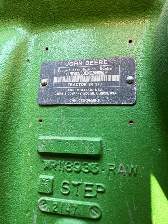John Deere 8R 370