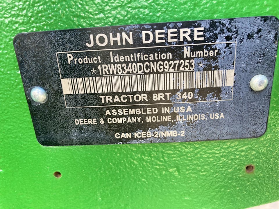 John Deere 8RT 340