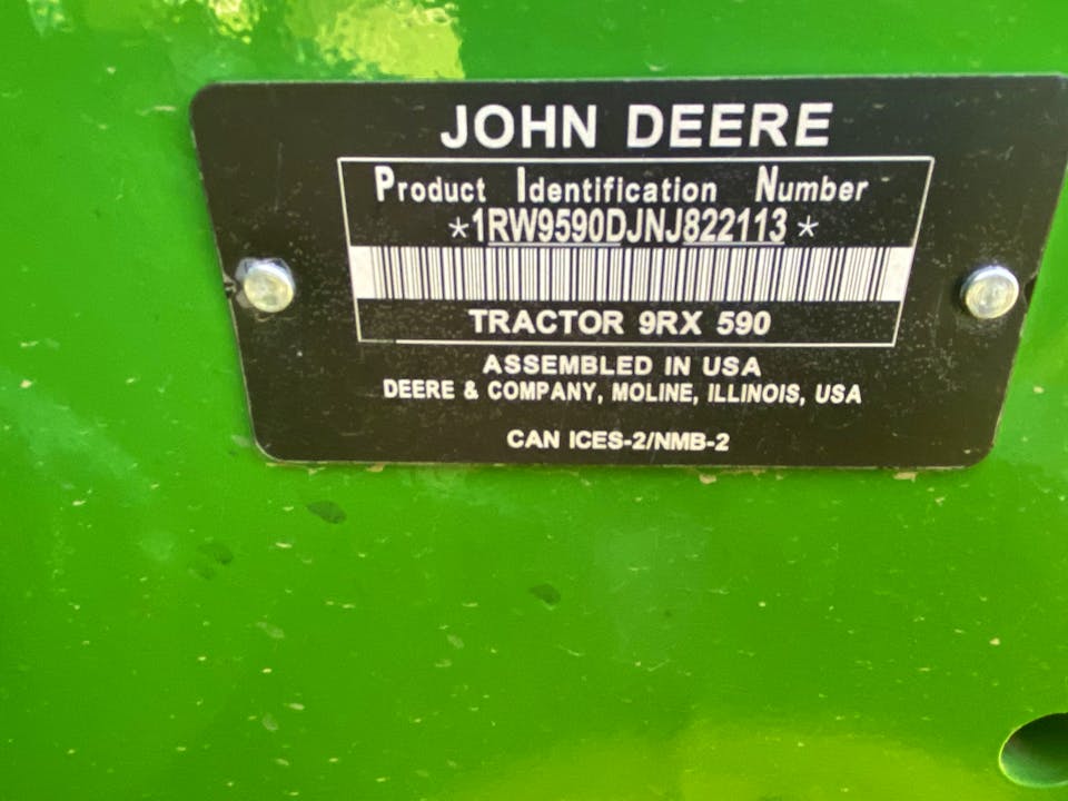 John Deere 9RX 590