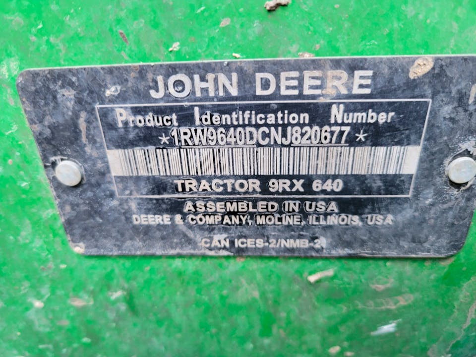 John Deere 9RX 640
