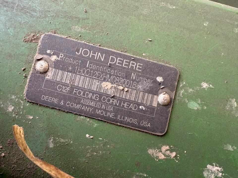 John Deere C12F