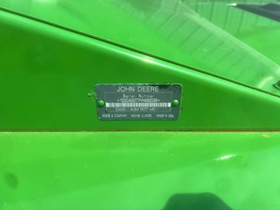 John Deere C400