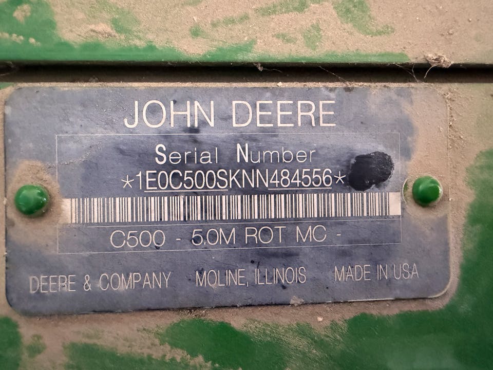 John Deere C500